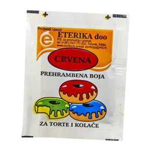 Red powdered food colors 3g