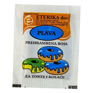 Blue powdered food colors 3g