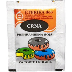 Black powdered food colors 3g