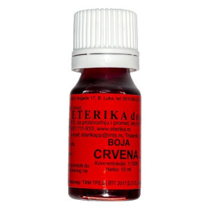 Red liquid food color