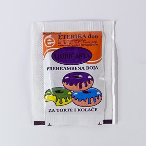 Purple powdered food colors 3g