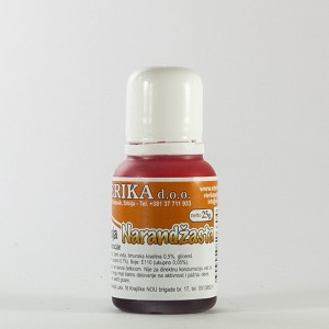 Orange icing color 25g