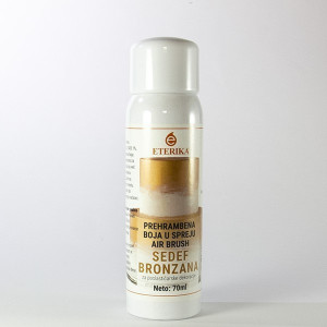 Bronze air brush spray food color 70 ml