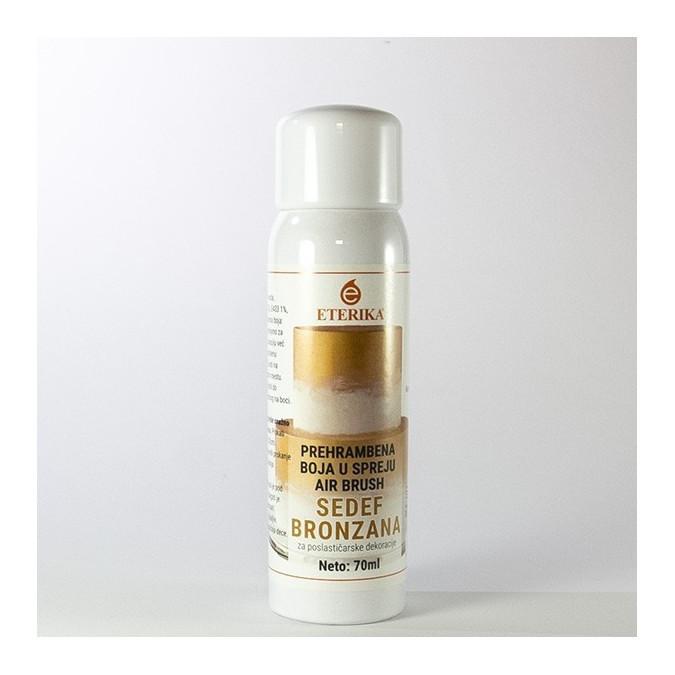 Bronze air brush spray food color 70 ml