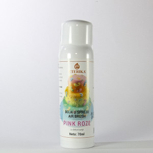 Pink air brush spray food color 70 ml