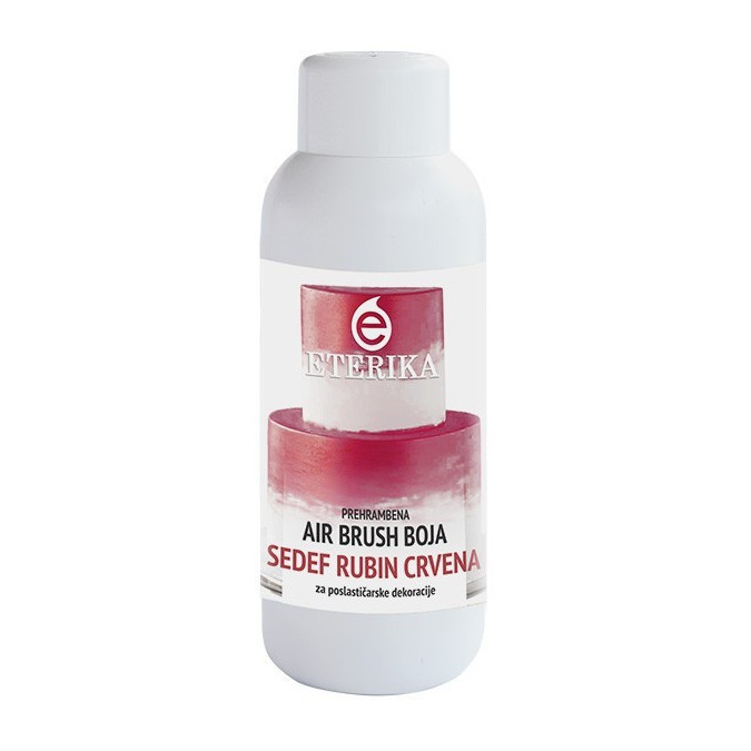 Ruby red air brush food color for compressor 150ml