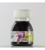 Light pink liquid color for chocolate and fat desserts